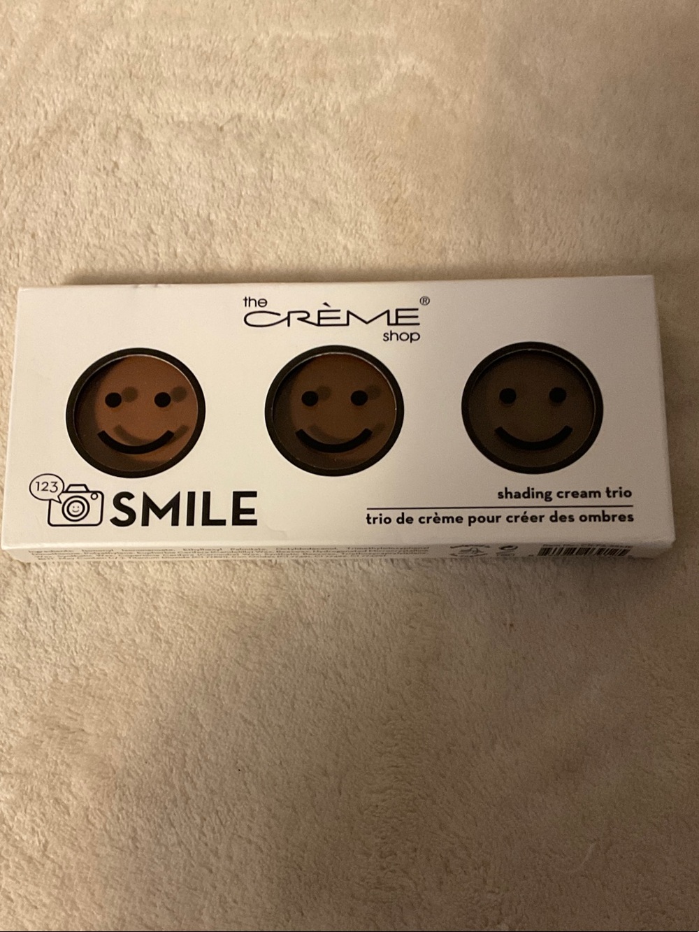 The Crème Shop Smile Shading Cream Trio - Brown Contour Set